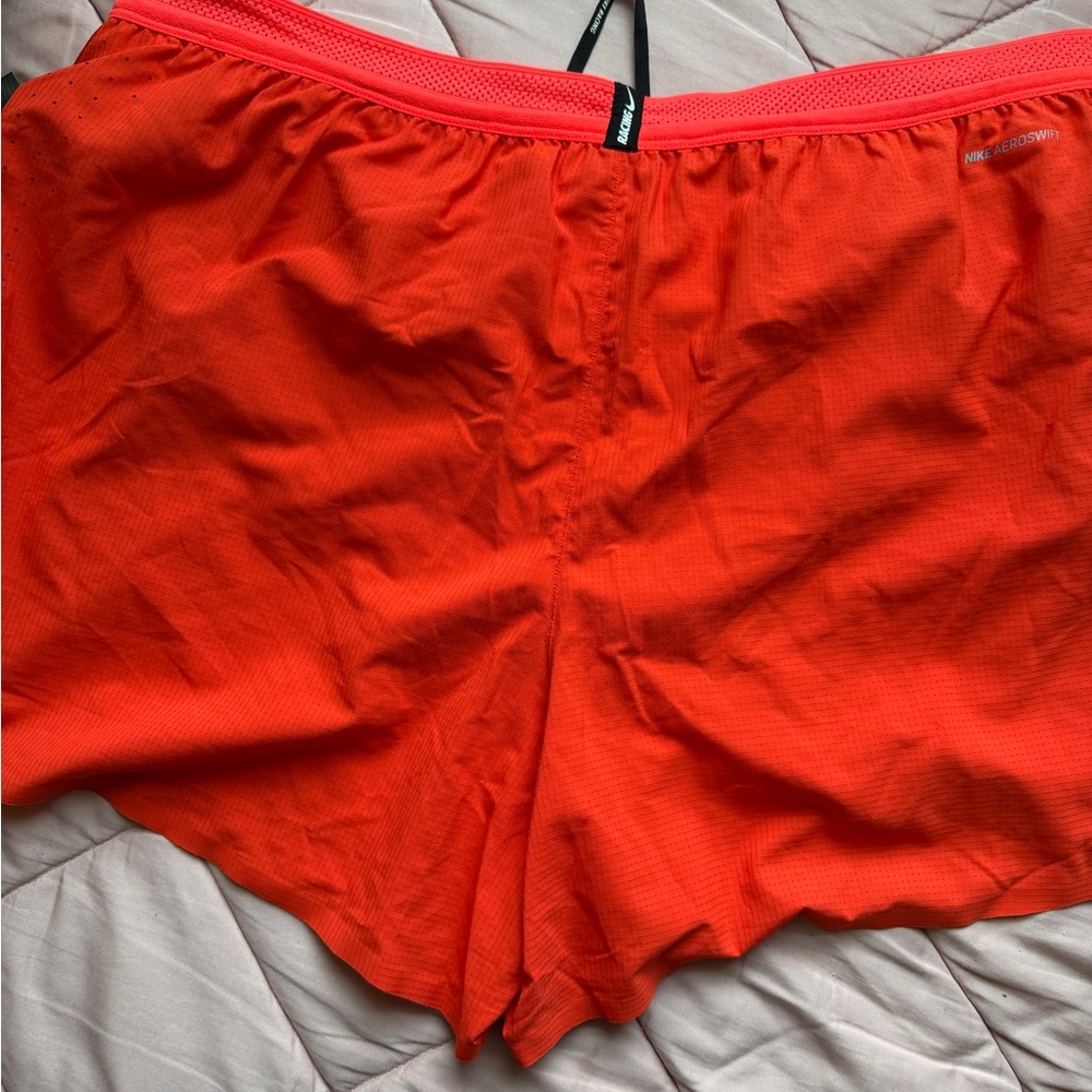 Nike Aeroswift Running Shorts XL NWT Bright Crimson Racing $80 Retail - Picture 10 of 11
